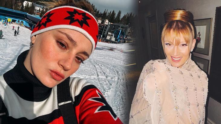 Gizem Karaca’dan karnı burnunda pozlar! ‘Her şey çok şükür yolunda’